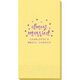 Confetti Dots Almost Married Guest Towels Image 3 of 3
